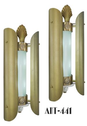 Pair of Historic Sconces from the Loew's Delancy Theater (ANT-441)