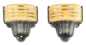 American Art Deco Streamline Sconces by Virden (ANT-911)