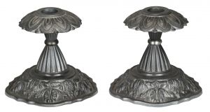 Pair of Vintage Candlestick Holders (ANT-SR113)